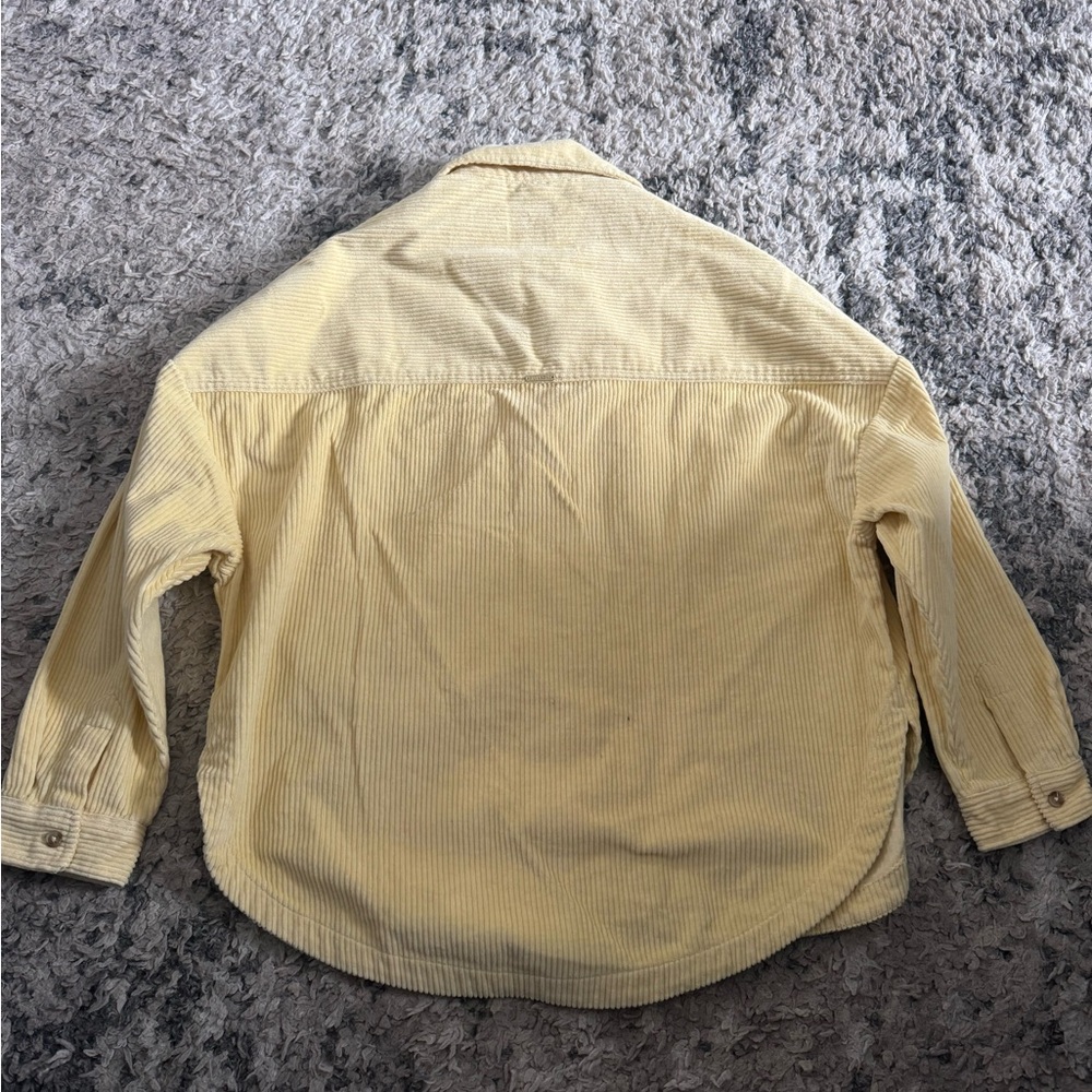 Billabong Cream Corduroy Overshirt men’s medium - Picture 2 of 6